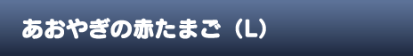 あおやぎの赤たまご（L）